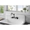 Kingston Brass 36 x 20 Cast Iron Wall Mount Kitchen Sink, White GCKWS362011 - alternate 2
